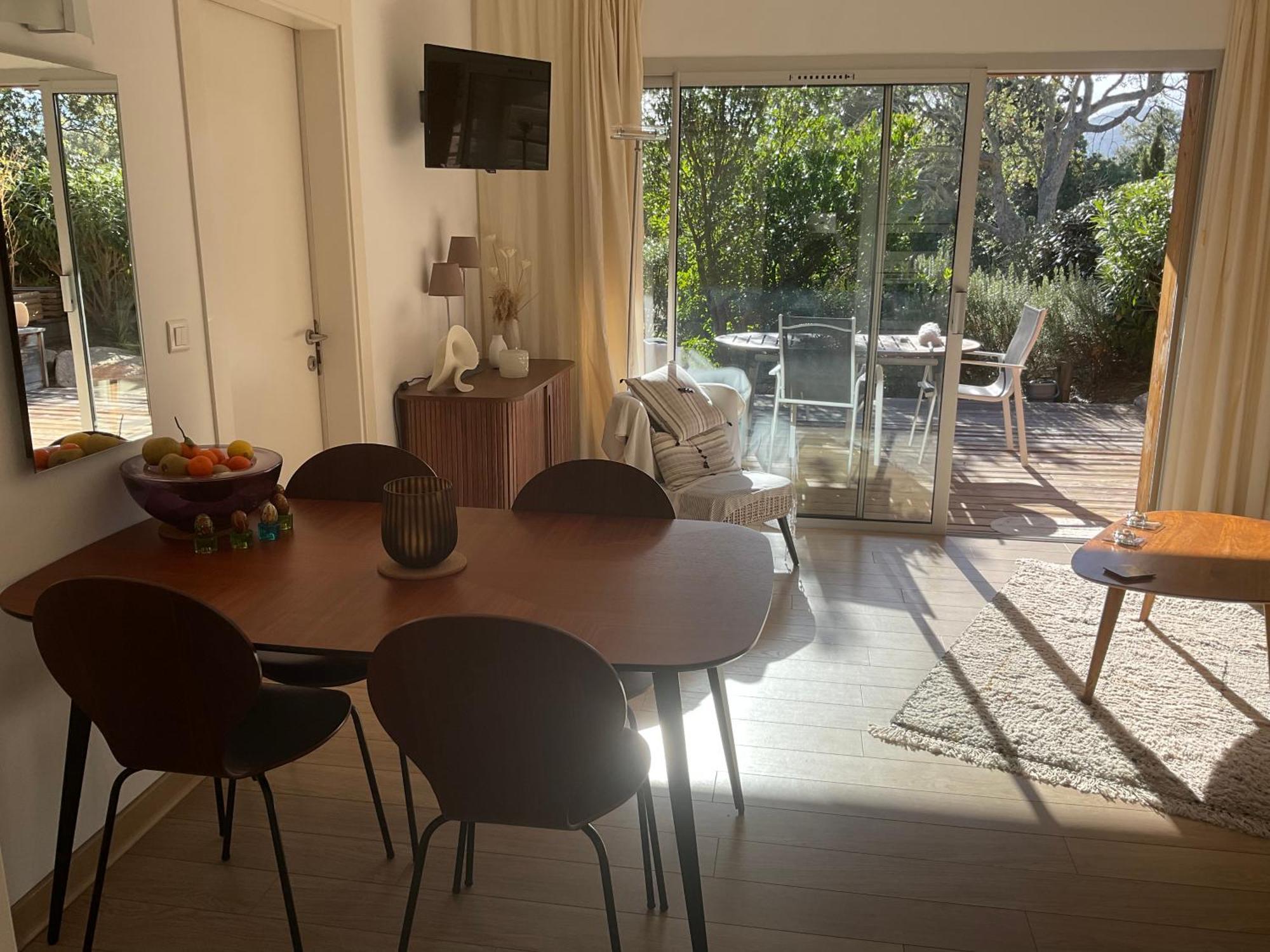 Residence Cala Sultana -Baie Santa Giulia - rez jardin 1ere ligne Porto Vecchio Esterno foto